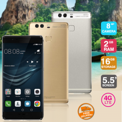 Cktel M9 Plus Smartphone, 4G / LTE, Dual Sim, Dual Camera,5.5inch, Gray
